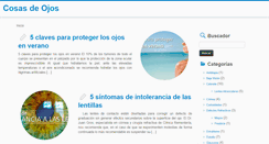 Desktop Screenshot of cosasdeojos.es