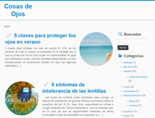 Tablet Screenshot of cosasdeojos.es